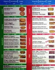 Da Pizza Corner menu 1