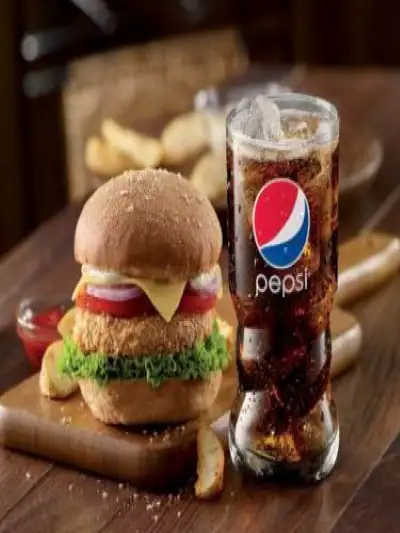 Chicken Burger + Fries (salt And Pepper) + Pepsi (250ml)