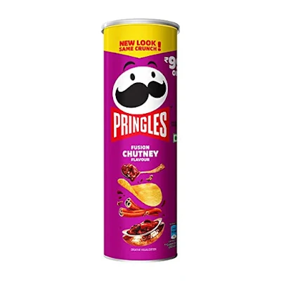 Pringles Fusion Chutney Chips - 107 gm