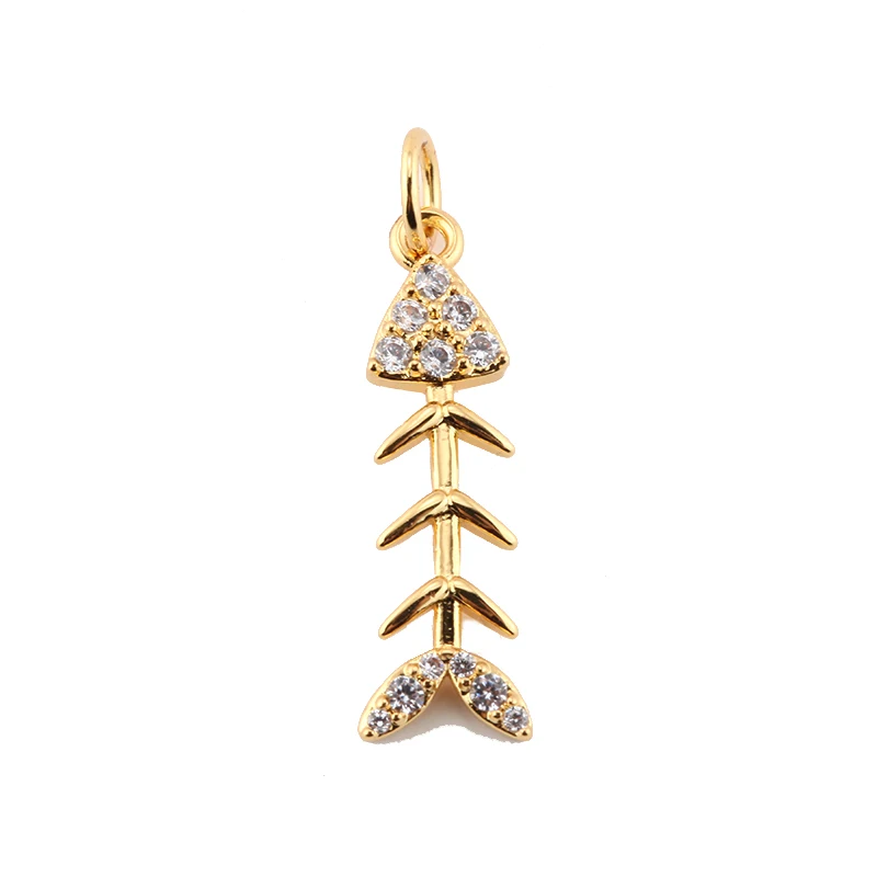 Title 2, Koper vergulde 18K echt goud micro-set zirkonia...
