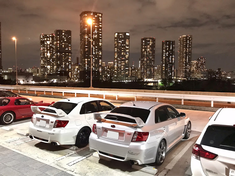 インプレッサ WRX STIの2020ベストショット・ソロじゃないけど😅に関するカスタム事例の投稿画像1枚目