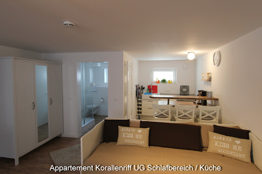 Wohnzimmer / Schlaf Apart. Korallenriff UG