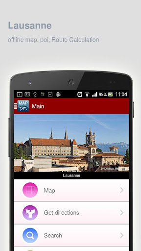 Lausanne Map offline