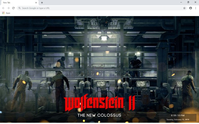 Wolfenstein II: The New Colossus New Tab