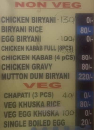 Khally Wally menu 1