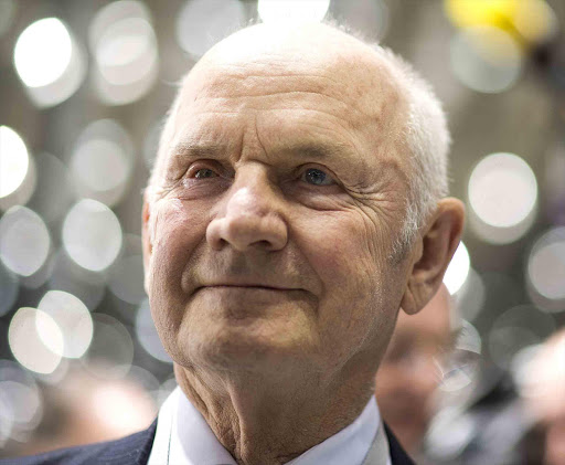 END OF ERA: Ferdinand Piech, chairman of the supervisory board of Volkwagen Group, seen here ahead of Volkswagen annual shareholder meeting on May 13 2014 in Hanover, Germany. He announced his resignation on Saturday Picture: GETTY IMAGES