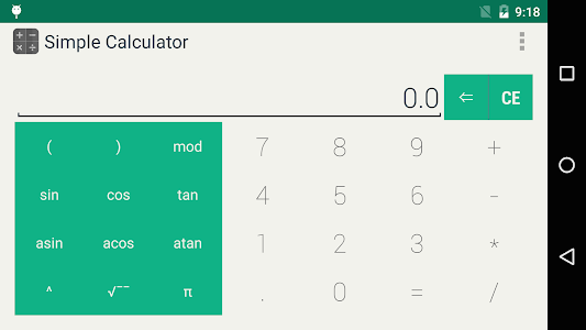 Simple Calculator screenshot 1