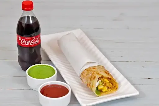 Egg Roll With Thums Up [750 Ml]