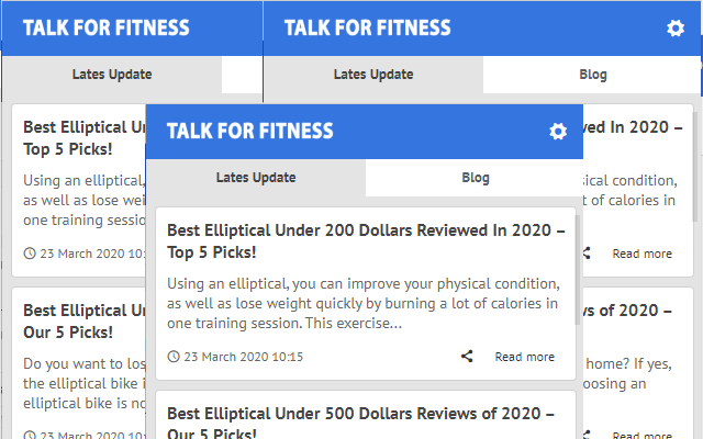 Talk For Fitness - Latest Blog News Preview image 0