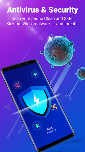 Screenshot Antivirus& Virus Cleaner, Lock