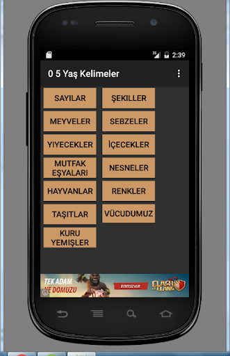 0 5 Yaş Kelimeler