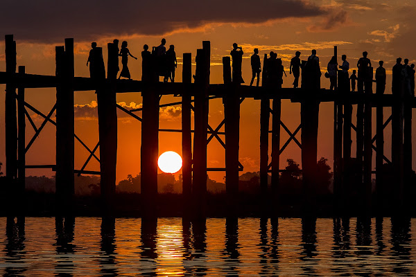 U Bein Bridge di Alida Lazzaro