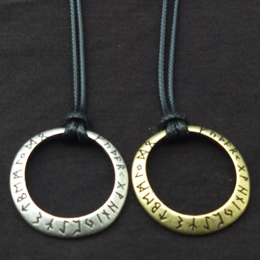 Title 10, Elder Luna Rune Necklace