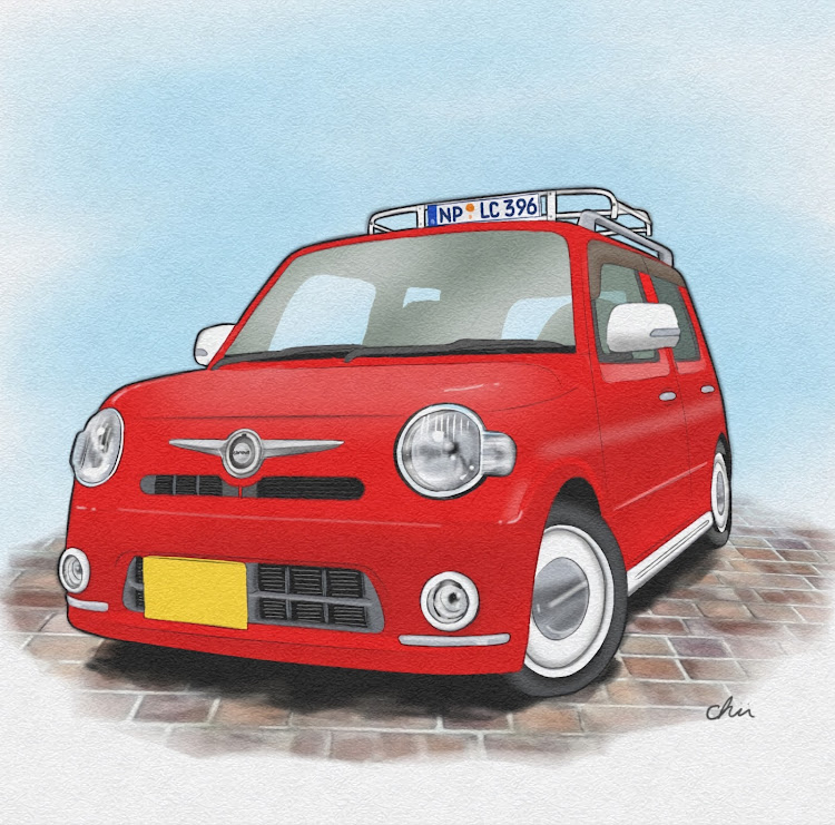 ミラココアのダイハツ・ミラココア・可愛い愛車・ハンドメイドに関するカスタム事例の投稿画像6枚目