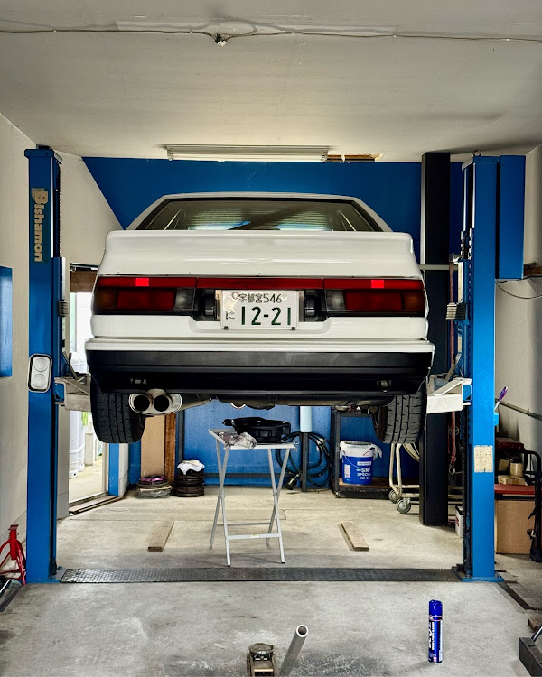 スプリンタートレノの父の日・メンテナンスは大事・洗車は大事に関するカスタム事例の投稿画像2枚目