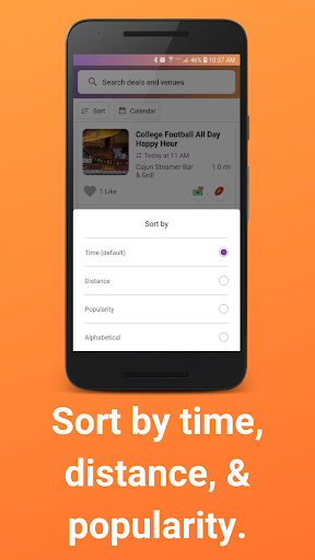 Screenshot Checkle: Find Happy Hours