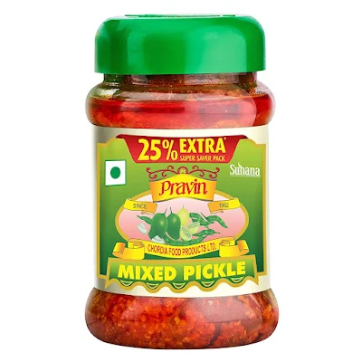 Pravin Pickles Mix Pickle - 500 gm