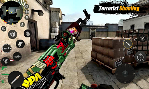 Critical Frontline Strike : Offline Shooting Games APK MOD screenshots 4