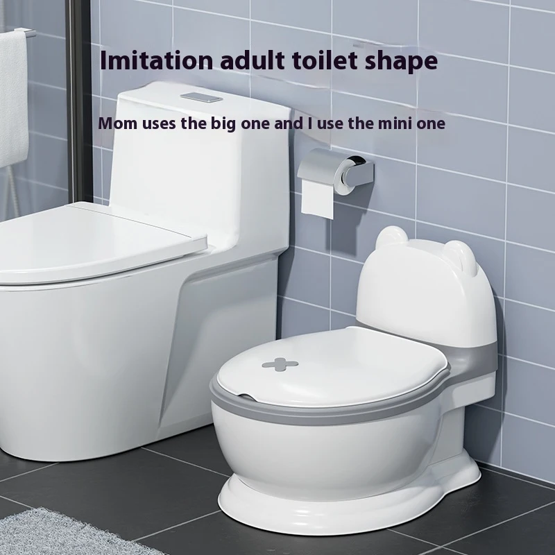 Simulated Enlargement of Children's Toilet Seat for Comfort and Safety. Easy to use, promotes independence, perfect for 
