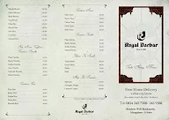 Royal Darbar menu 1