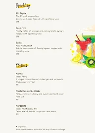The Yellow Chilli menu 3