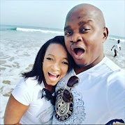 Palesa Madisakwane and Nico Matlala. Picture credit: Instagram.