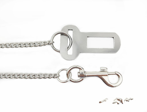 Title 5, Stainless steel small chain puppy car safety ro...
