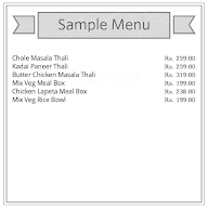 Home Style Food Box menu 1