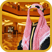 Arab Man Suit Photo Maker  Icon