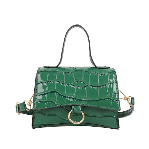 Title 2, One-Shoulder Messenger Bag Black Pattern Small ...