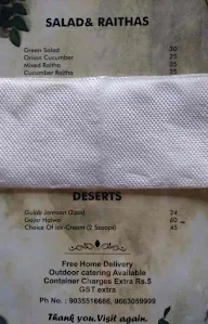 Pallavi Restaurant menu 8