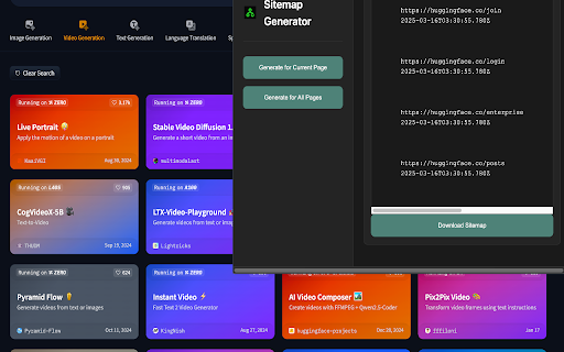 Sitemap Generator