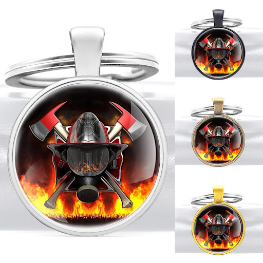 Title 14, New Firefighter Emergency Rescue Pendant Keycha...
