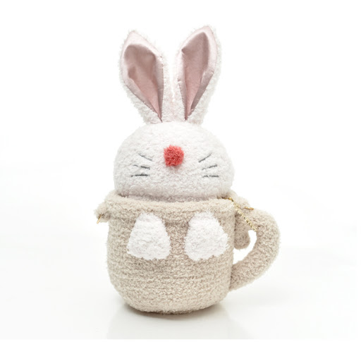 Title 10, Plush teacup rabbit messenger bag