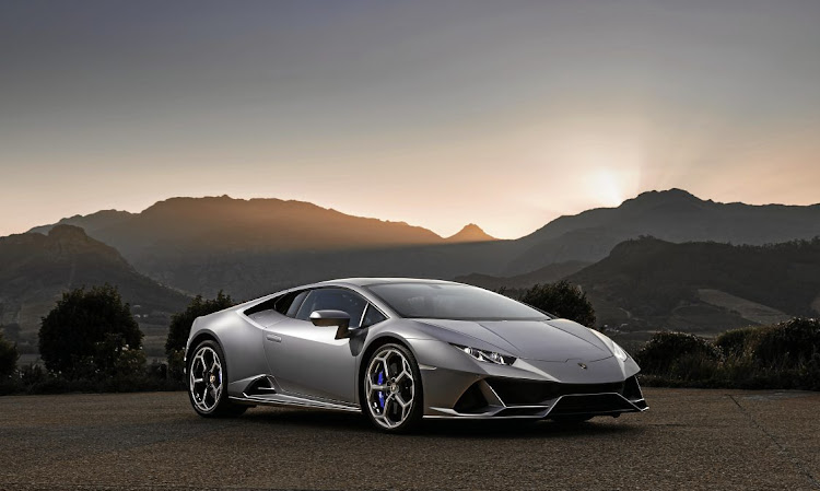 The boy driving from Utah to California to buy a Lamborghini, pictured, had $3 in his wallet.