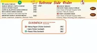 Pizza Sabroso menu 5