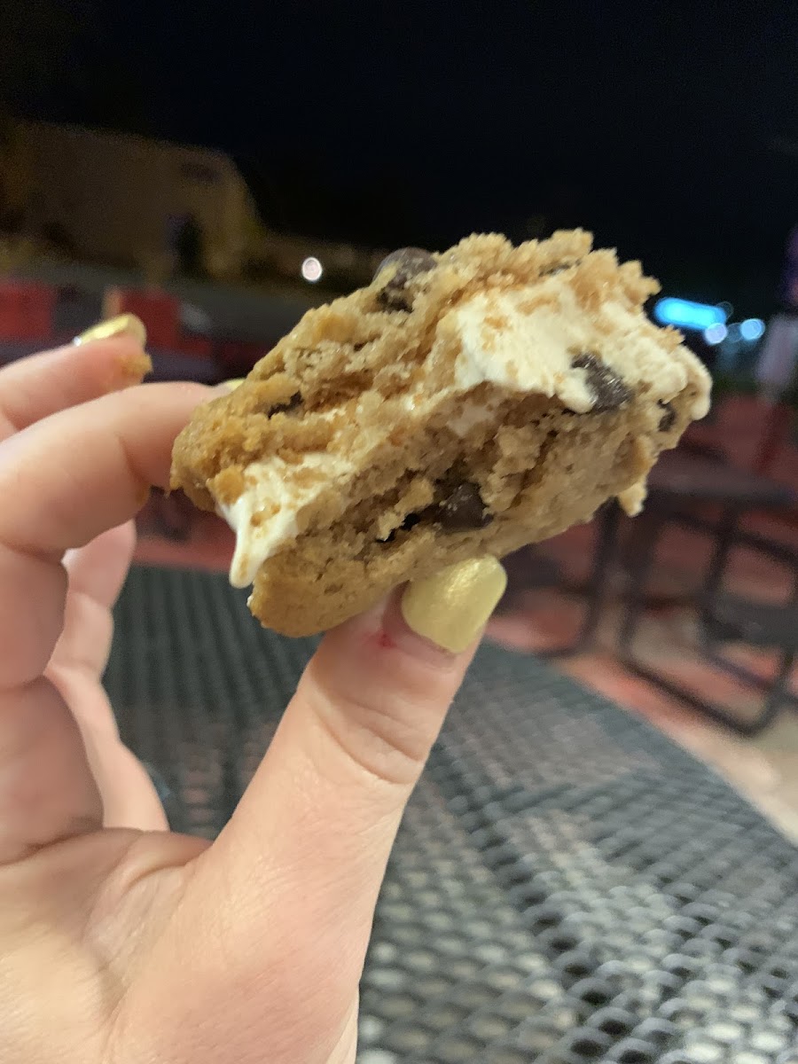 Gluten free ice cream sandwich