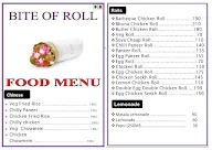 Bite Of Rolls menu 1