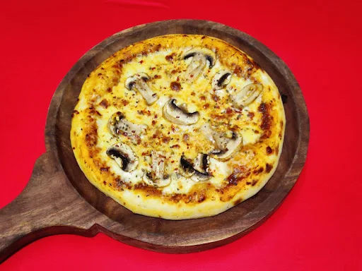 Corn And Mushroom Pizza