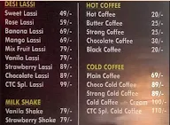 CTC- Clay Taste Cafe menu 1