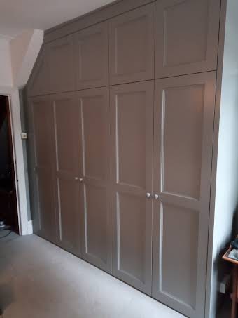 Grey 5-door moulded shaker door wardrobes album cover