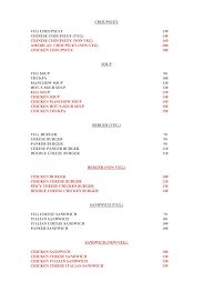 Eating Point Cafeteria menu 6