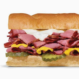 6" Big Hot Pastrami Sandwich