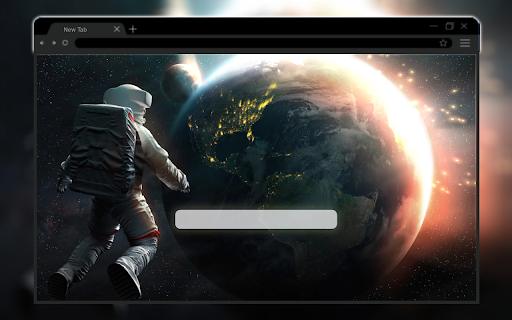 Astronaut in Outer Space Live Wallpaper