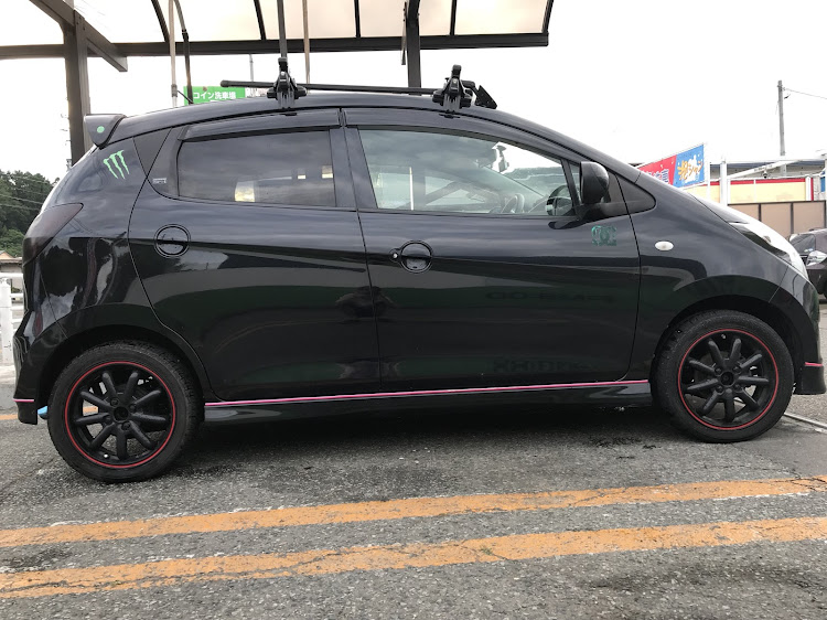セルボの車高調整・スーパーダウンサス・ルーフキャリア・モンスターエナジーに関するカスタム事例の投稿画像2枚目