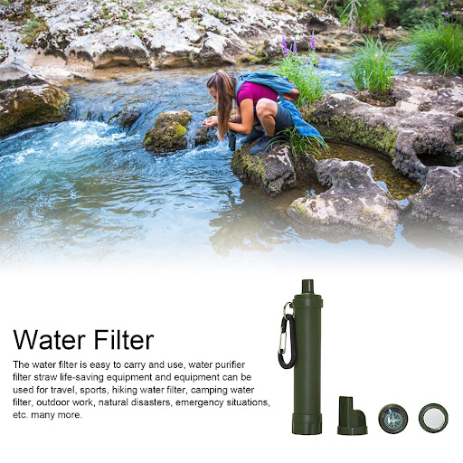 Title 4, Survival Filter for Camping and Hiking Drink sa...