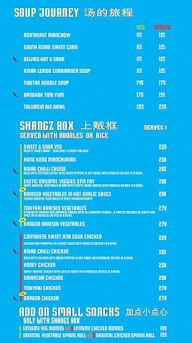 SHANGZ menu 1