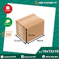 Hộp Carton Đóng Hàng 15X12X10 Đựng Giày Dép, Phụ Kiện Đồ Gia Dụng Giá Rẻ - Hộp Carton Ht