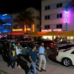 Ocean Drive neons in Miami, United States 