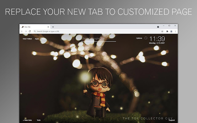 Harry Potter Cute Backgrounds Custom NewTab